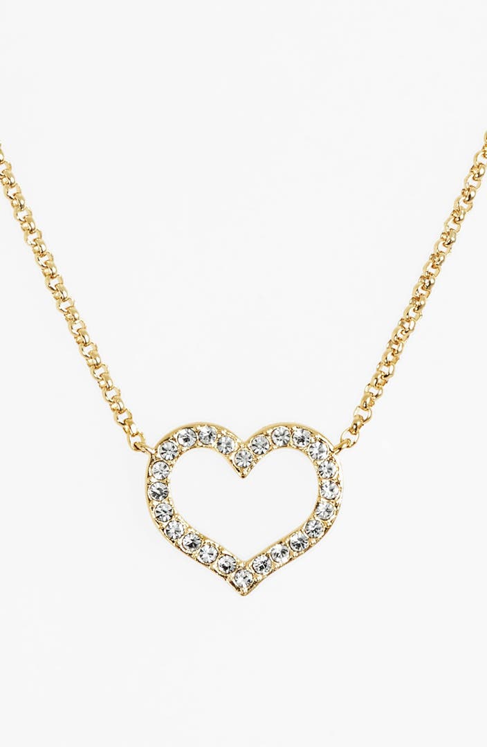 Nadri Boxed Heart Pendant Necklace | Nordstrom