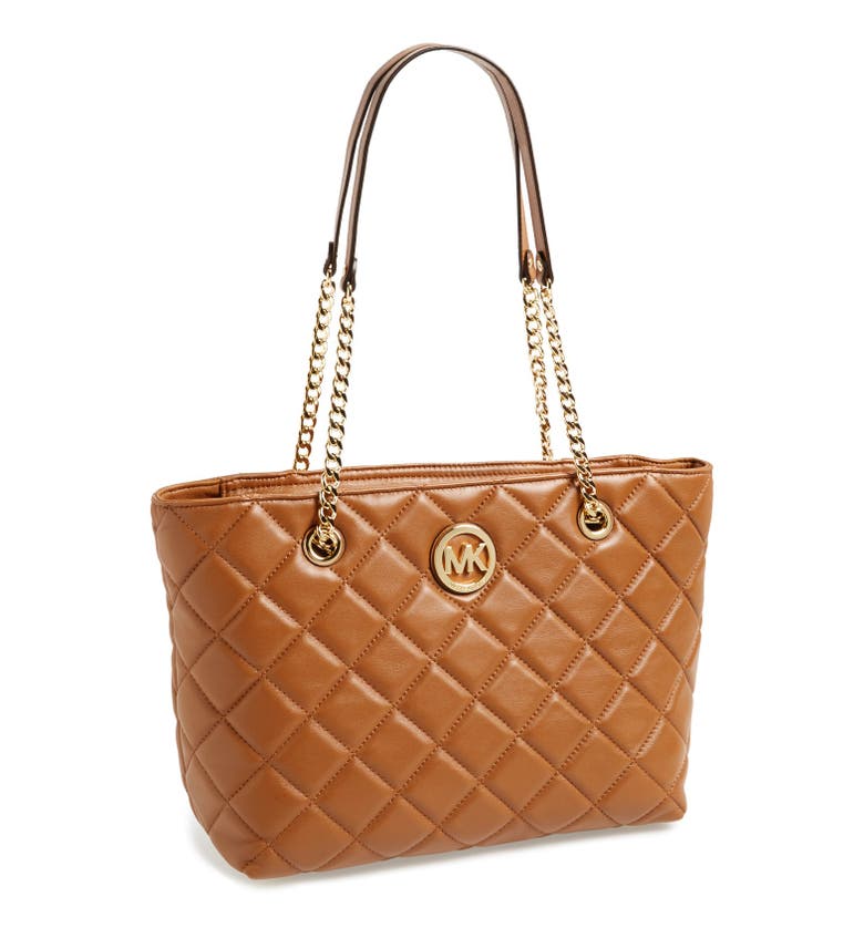 MICHAEL Michael Kors 'Fulton - Large' Quilted Leather Tote | Nordstrom