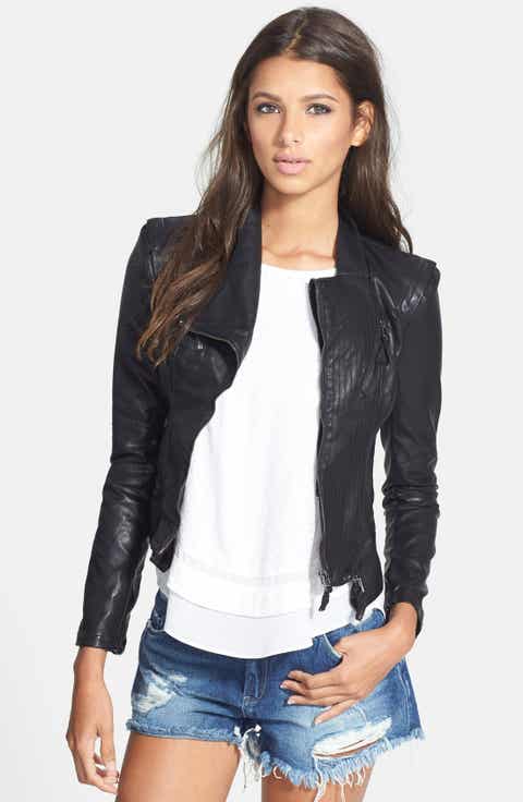Women's Faux Leather Coats & Jackets | Nordstrom