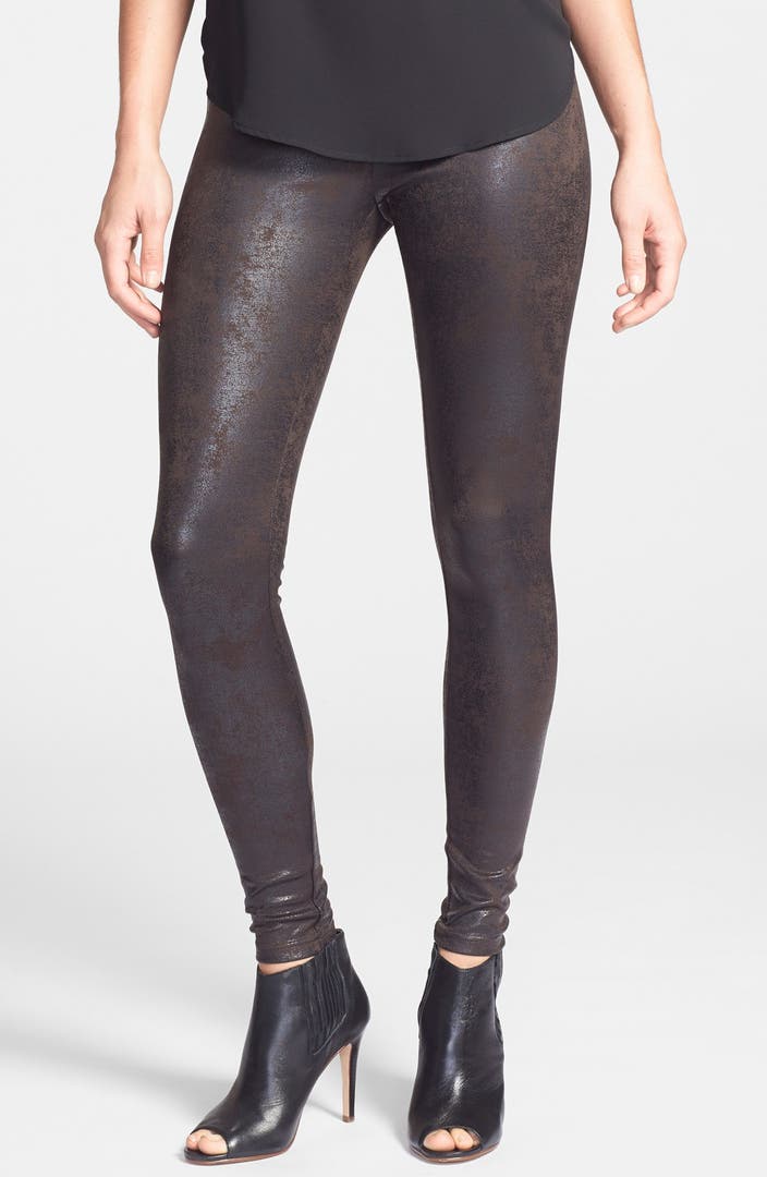 Hue Faux Leather Leggings  International Society of Precision