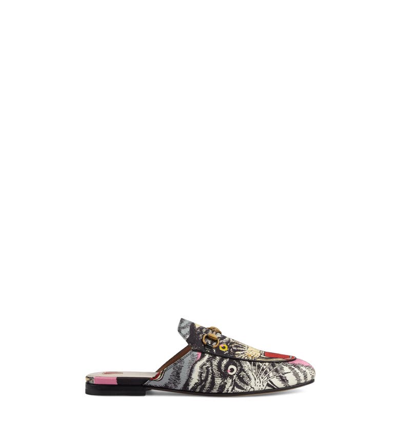 Gucci Princetown Angry Cat Mule Loafer (Women) | Nordstrom