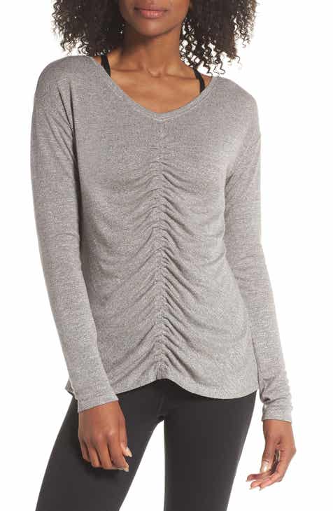 Women's Grey Tops, Blouses & Tees | Nordstrom
