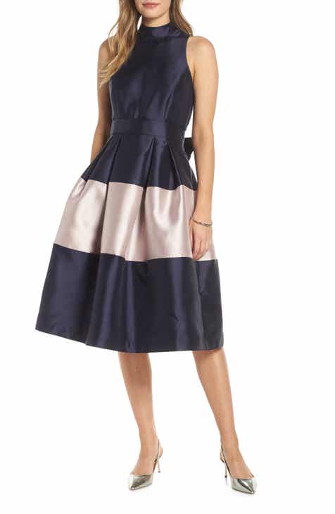 Women's Blue Fit & Flare Dresses | Nordstrom