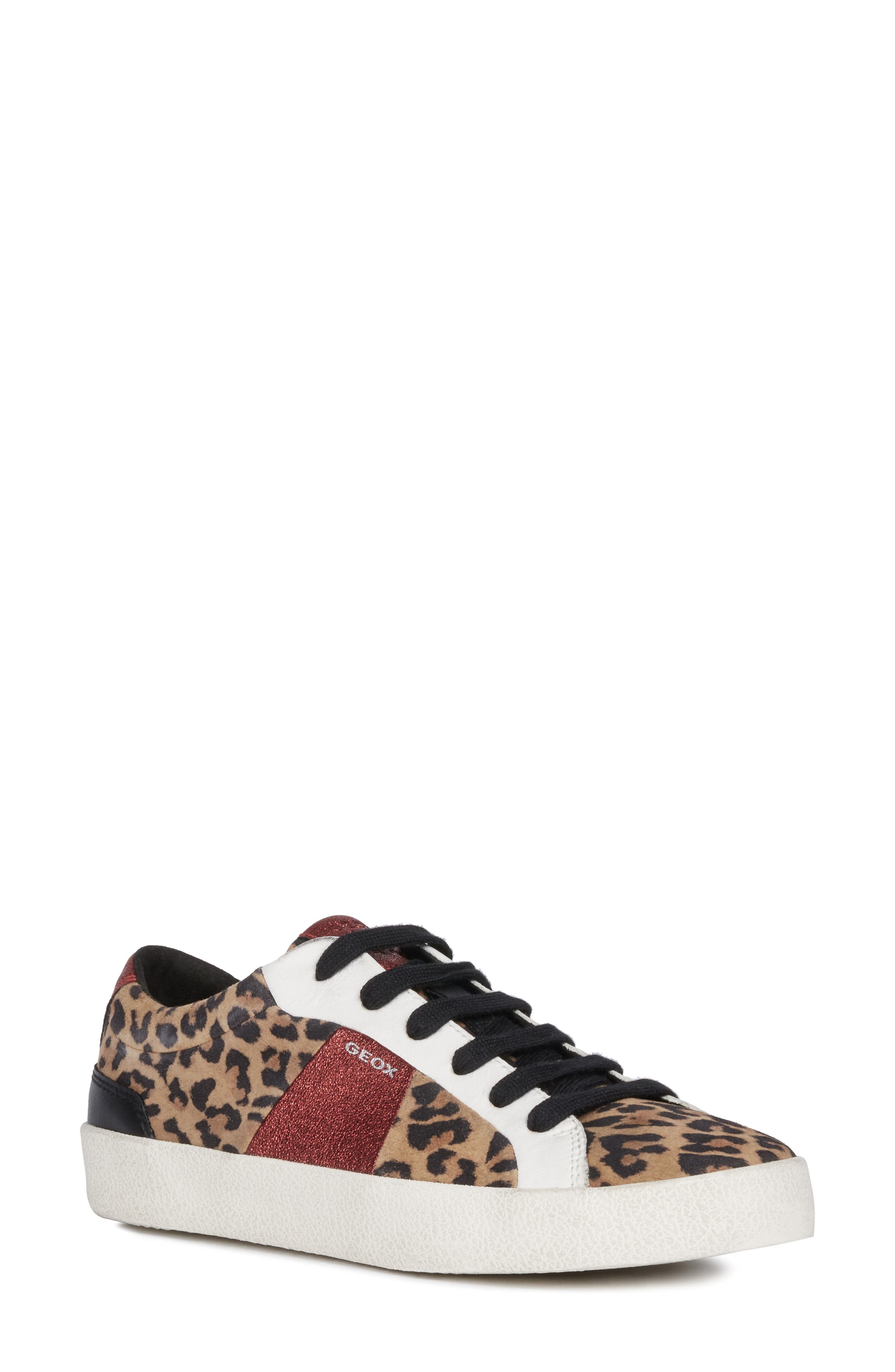 geox leopard sneakers