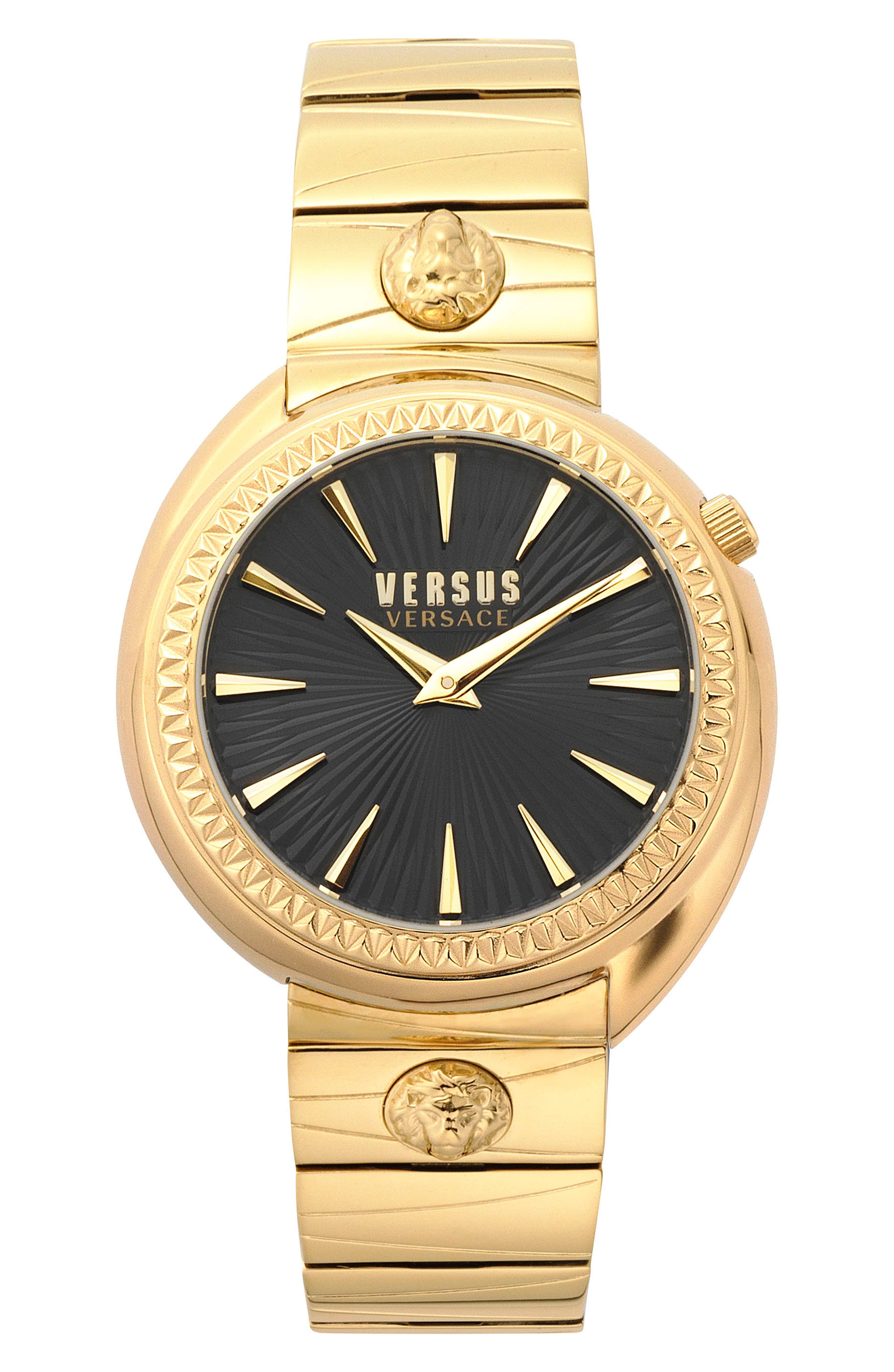 versace versus gold watch
