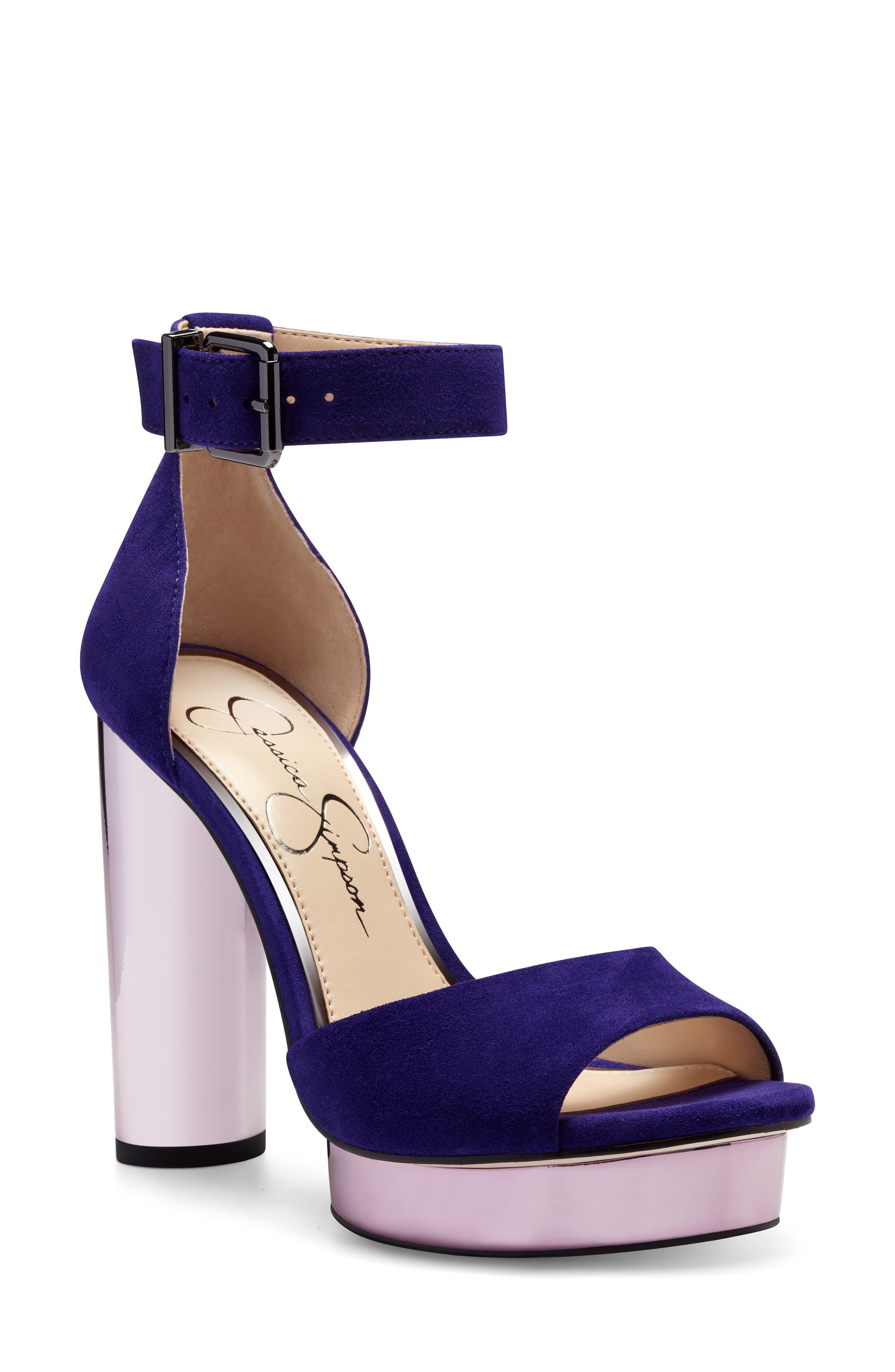 purple jessica simpson heels
