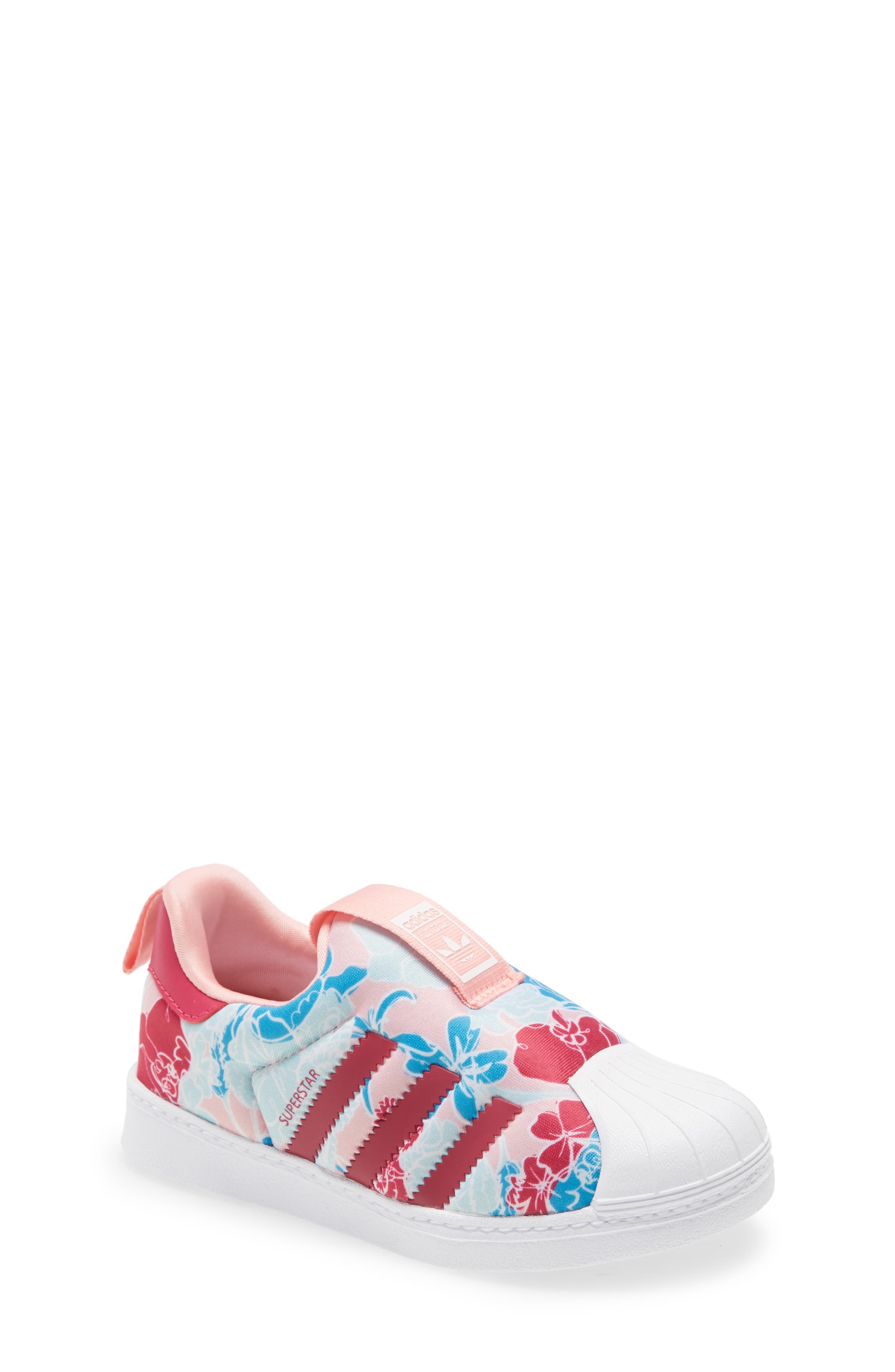 pink adidas shoes toddler