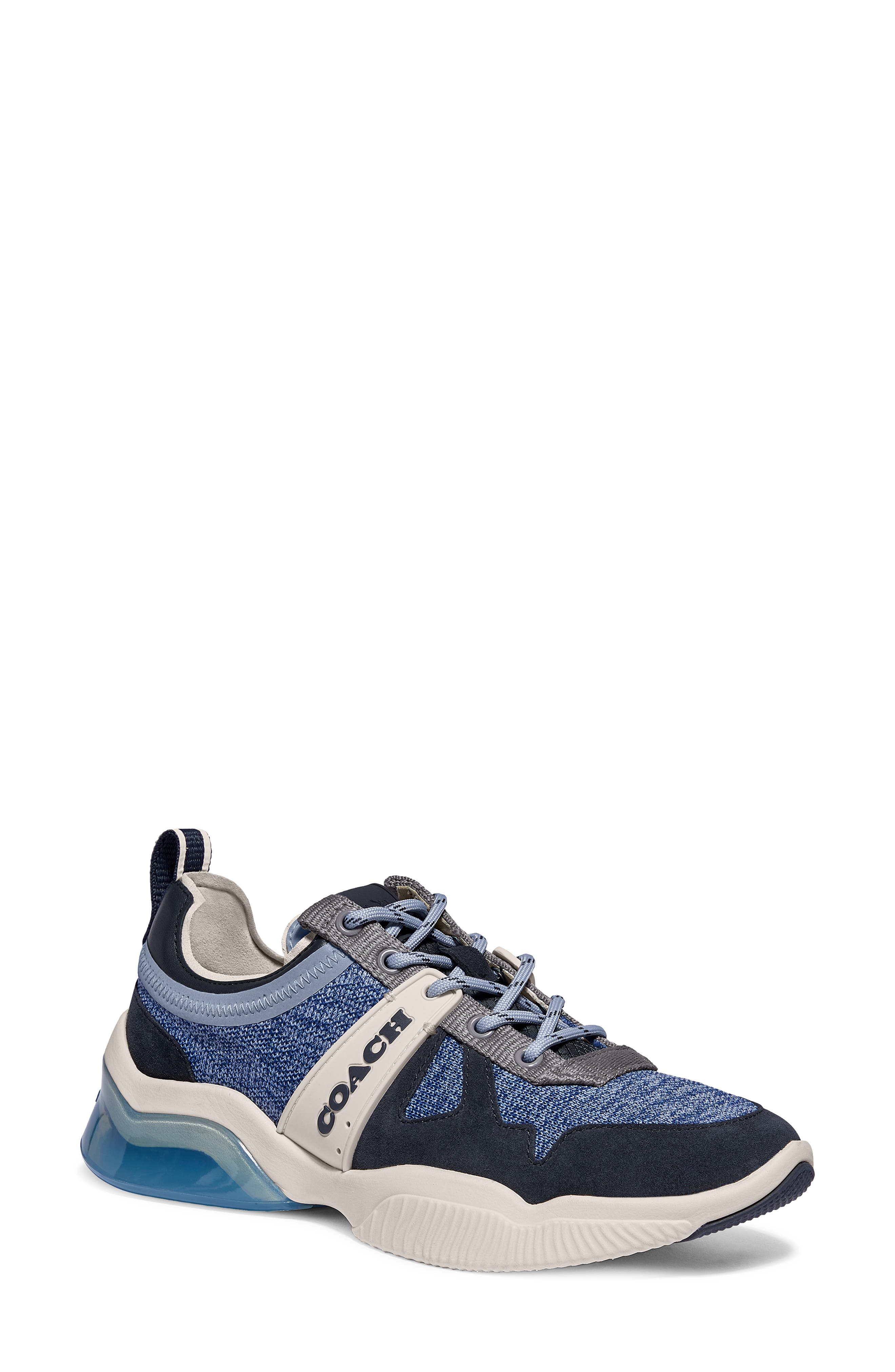 coach blue sneakers