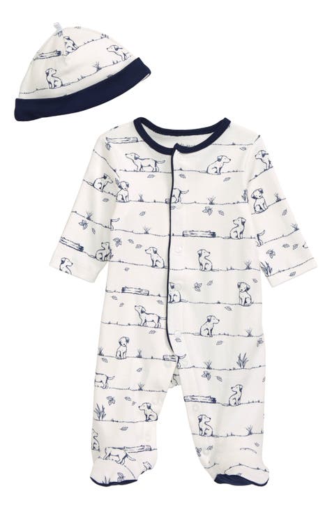 Baby Boy Rompers One Pieces Woven Thermal Cotton Nordstrom