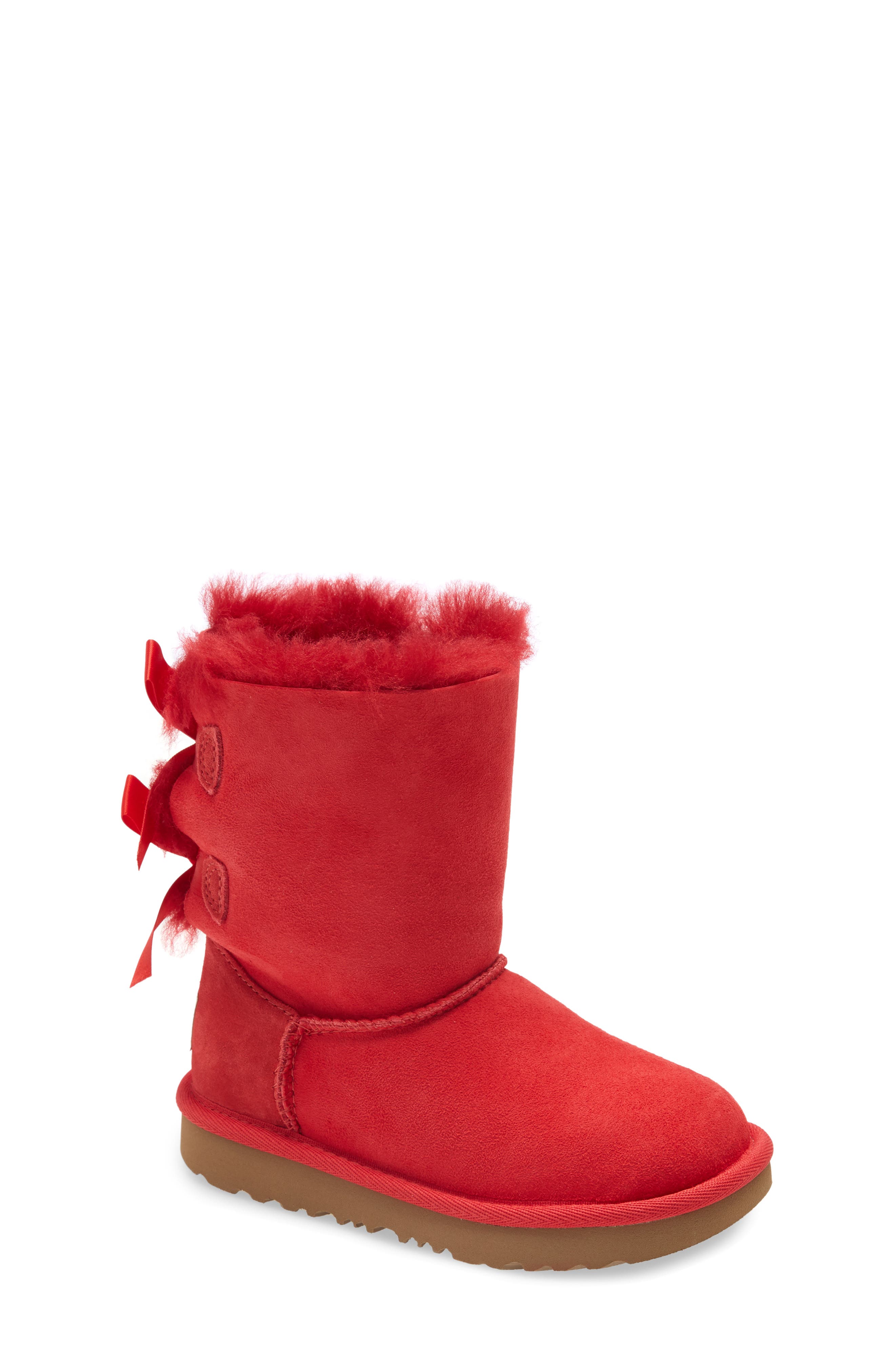 red kids uggs