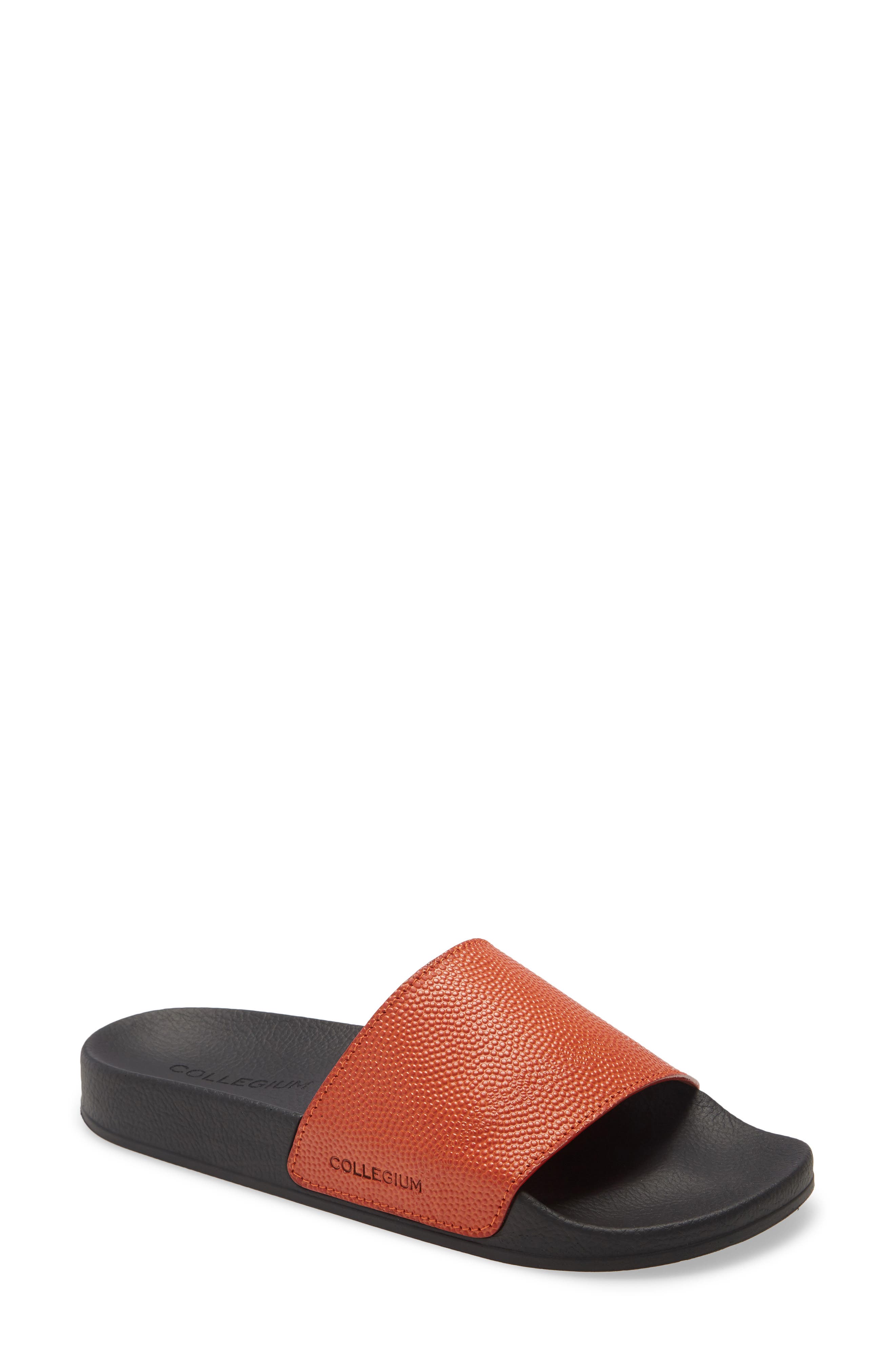 clarks santa rock sandals orange