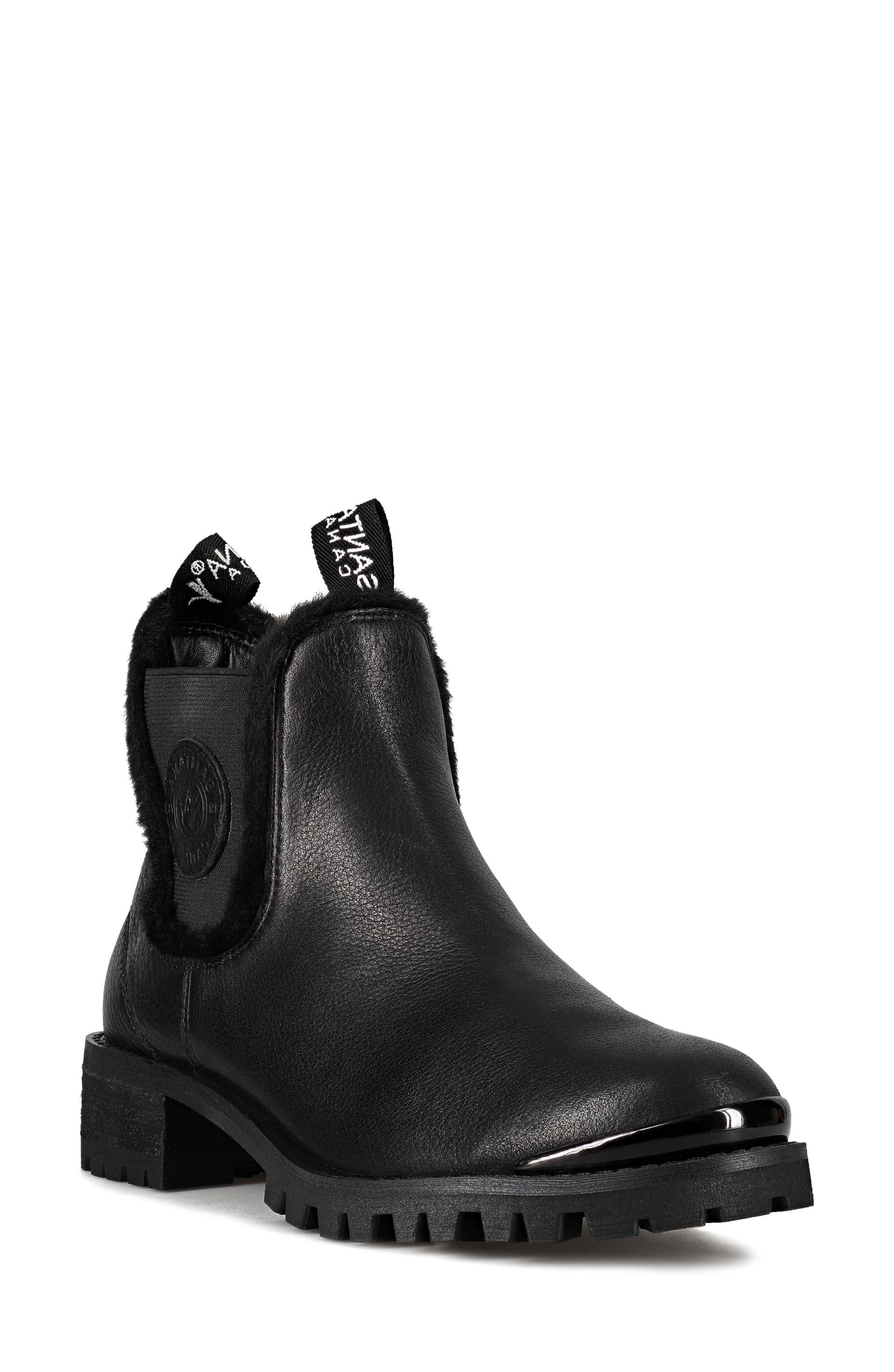 leather ankle boots canada