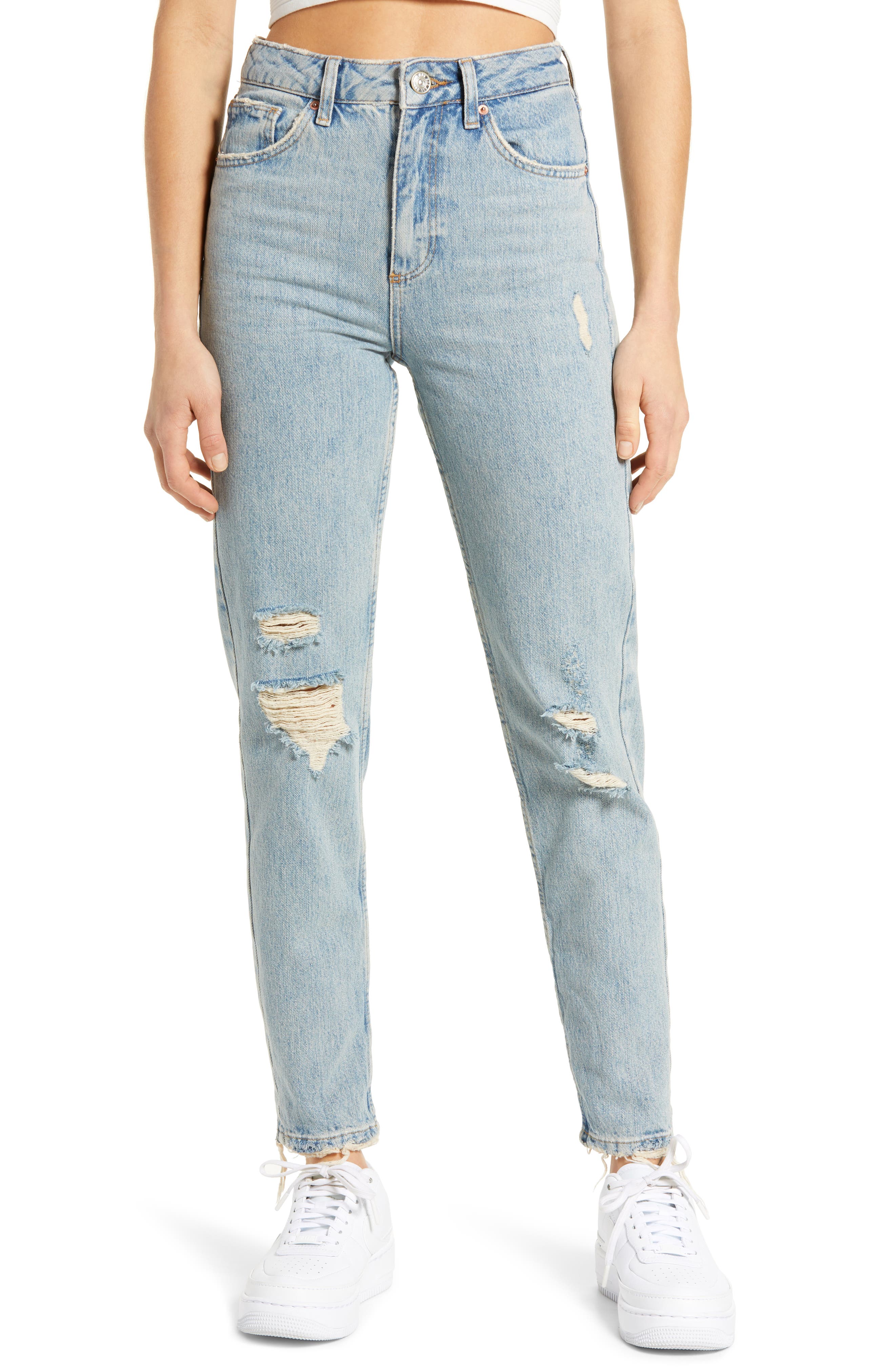urban outfitters black ripped jeans