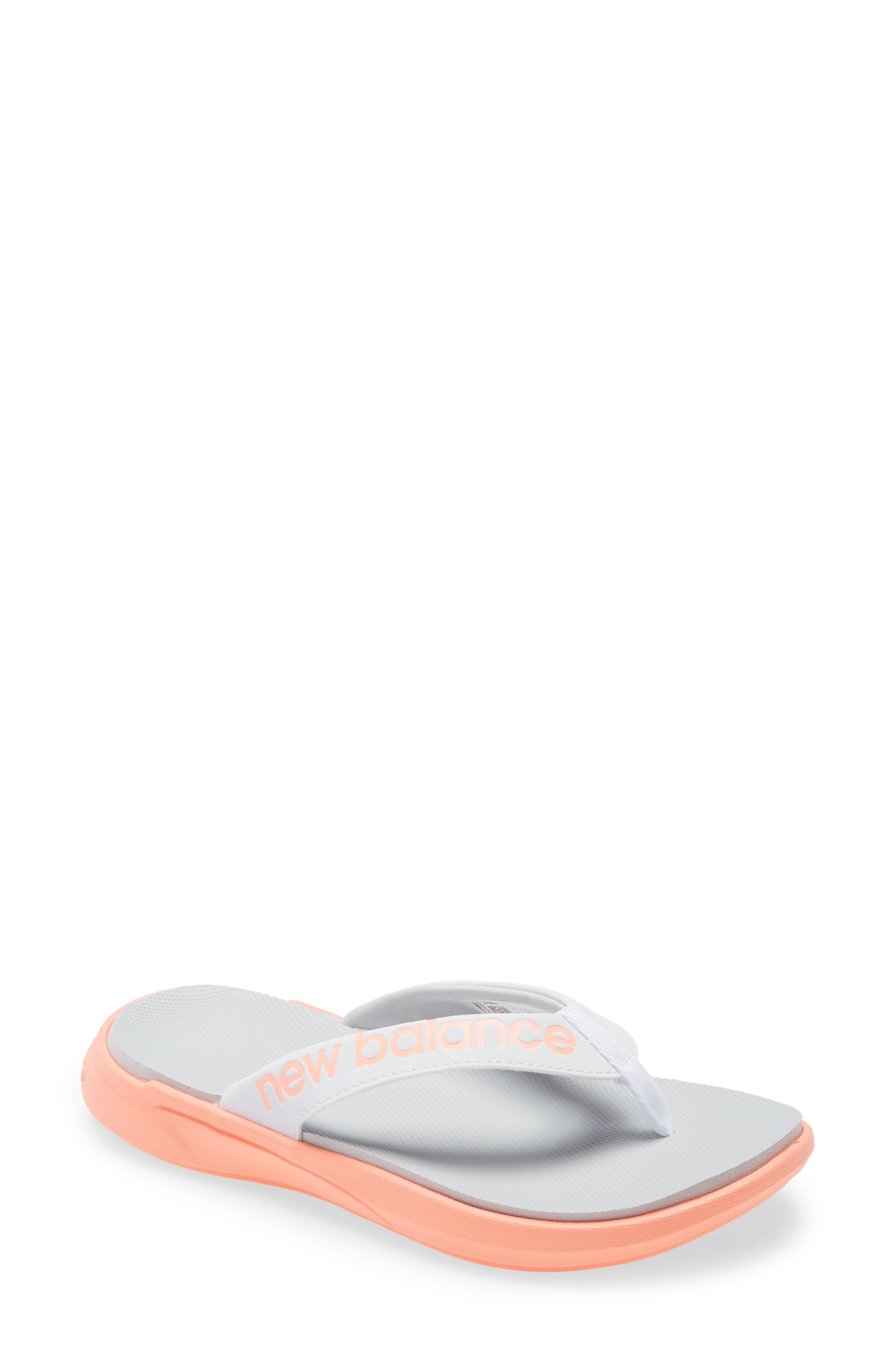 new balance flip flops with arch support women's