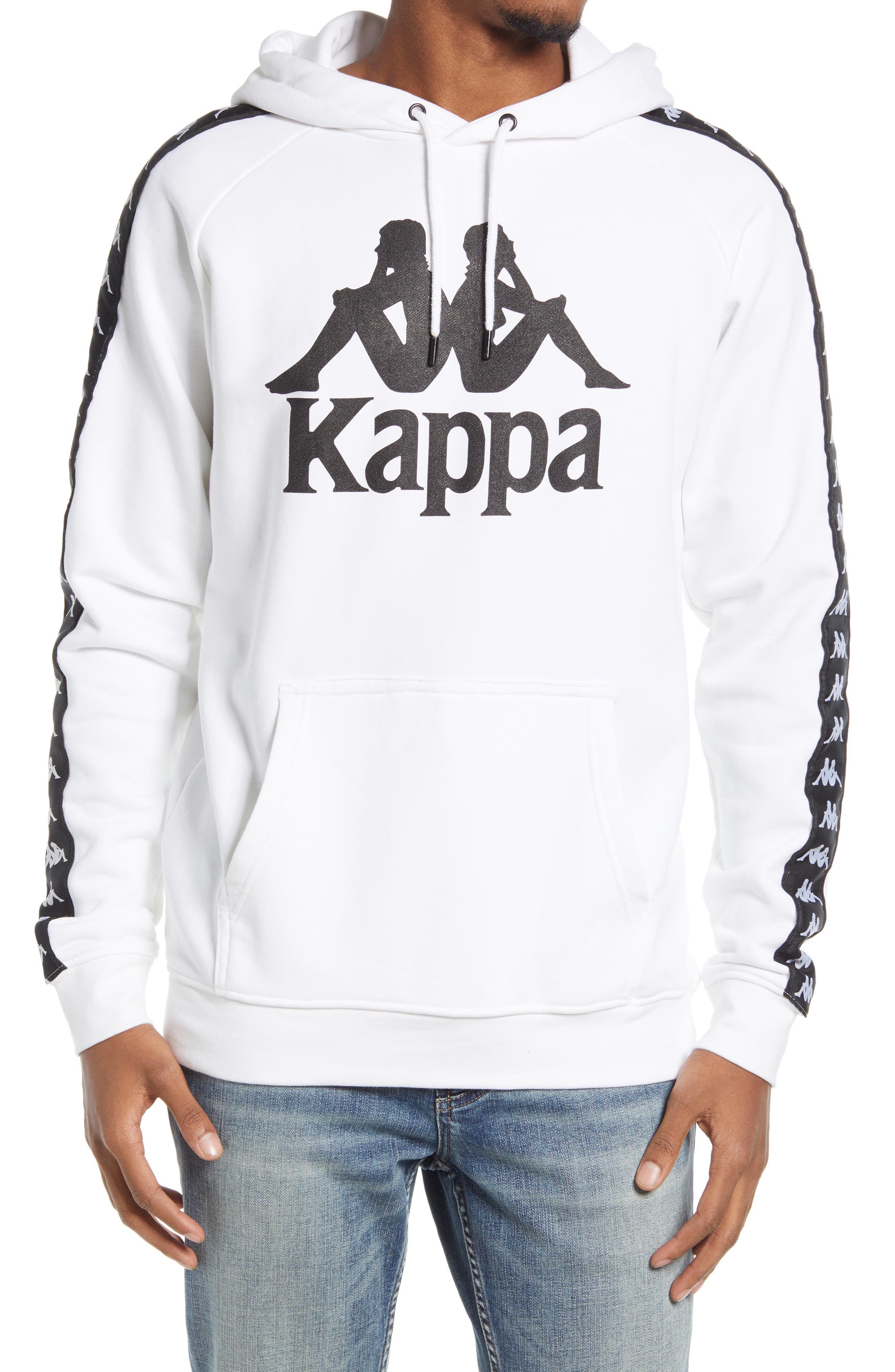 white kappa sweater