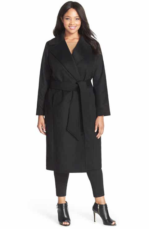 Women's Cashmere Blend Plus-Size Coats & Jackets | Nordstrom
