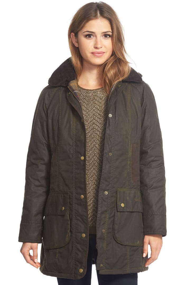 Barbour 'Bower' Waxed Cotton Jacket | Nordstrom