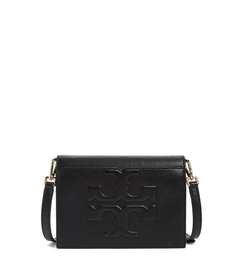 Tory Burch &#39;Bombe T&#39; Leather Convertible Crossbody Bag | Nordstrom