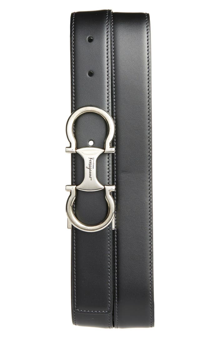 Salvatore Ferragamo &#39;Metrone&#39; Reversible Leather Belt (Nordstrom Exclusive) | Nordstrom