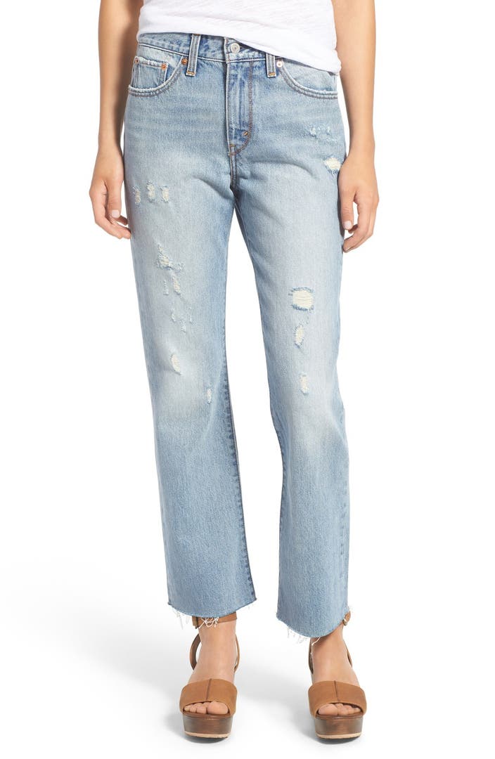 Levi's® Distressed Flare Jeans | Nordstrom