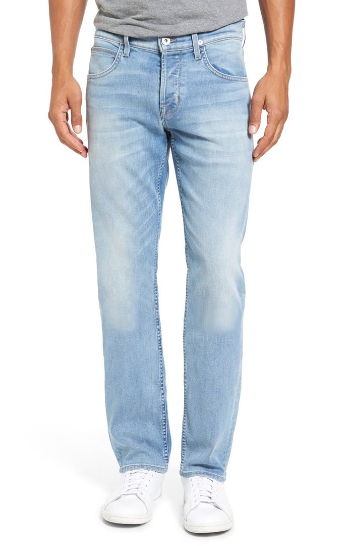 Hudson Byron Slim Straight Leg Jeans (Air Force) | Nordstrom