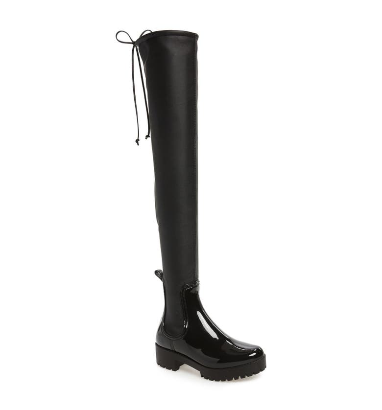 Jeffrey Campbell Cloudy Over the Knee Rain Boot (Women) | Nordstrom
