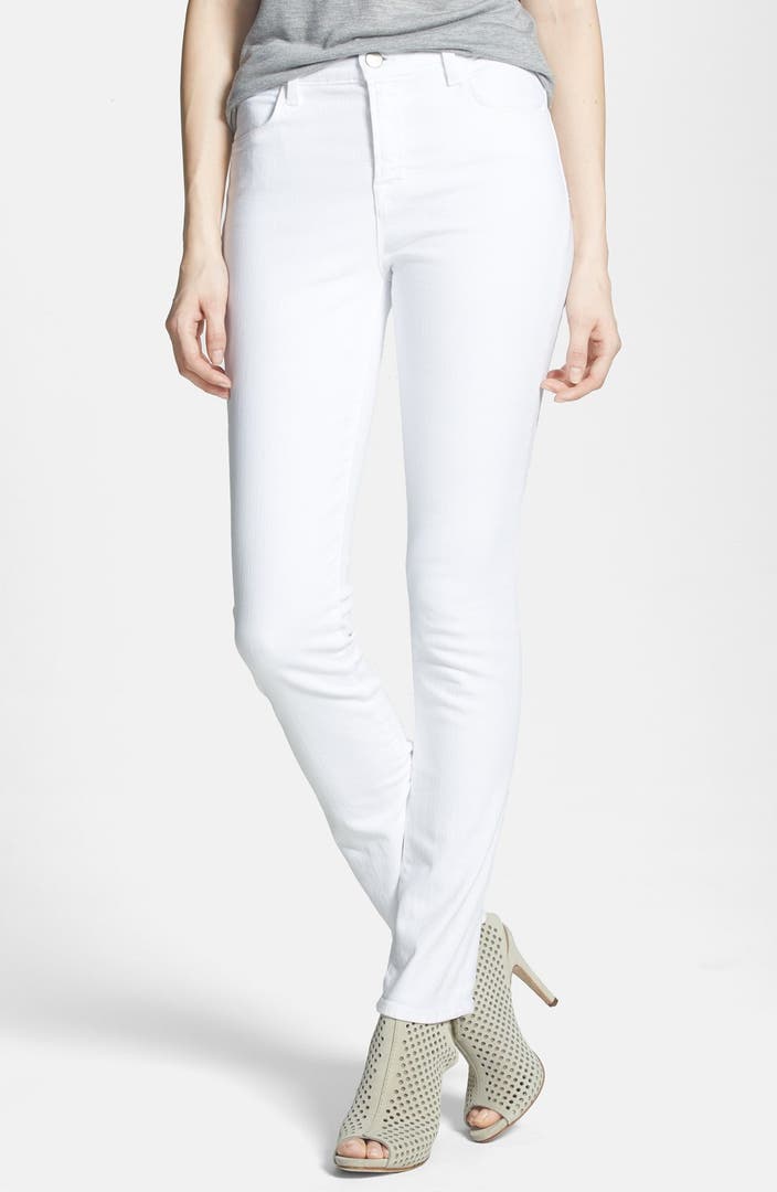 J Brand 'Rail' High Rise Skinny Jeans (Blanc) | Nordstrom