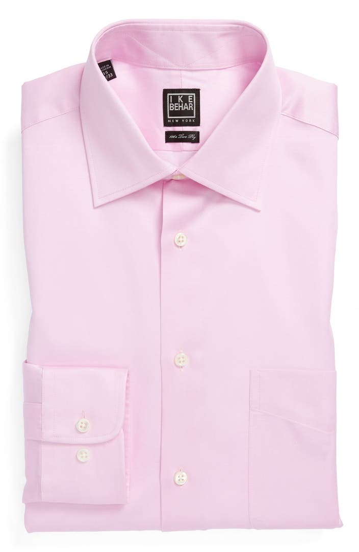 Ike Behar Regular Fit Solid Dress Shirt (Online Only) | Nordstrom