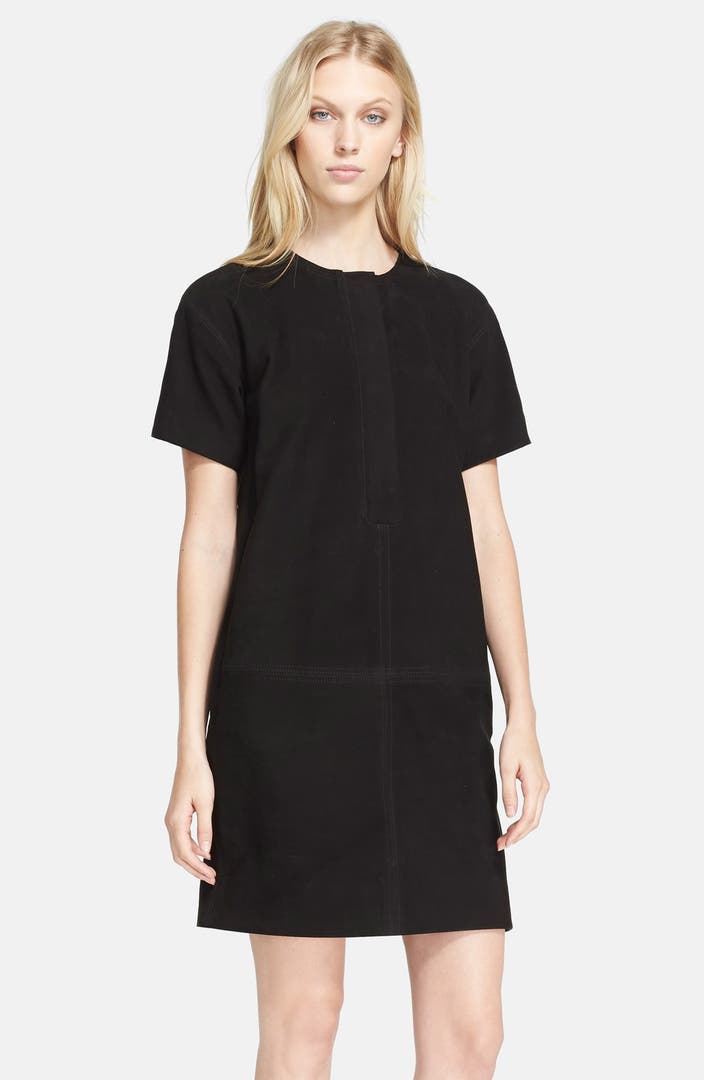 Burberry Brit 'Lillith' Suede Shift Dress | Nordstrom