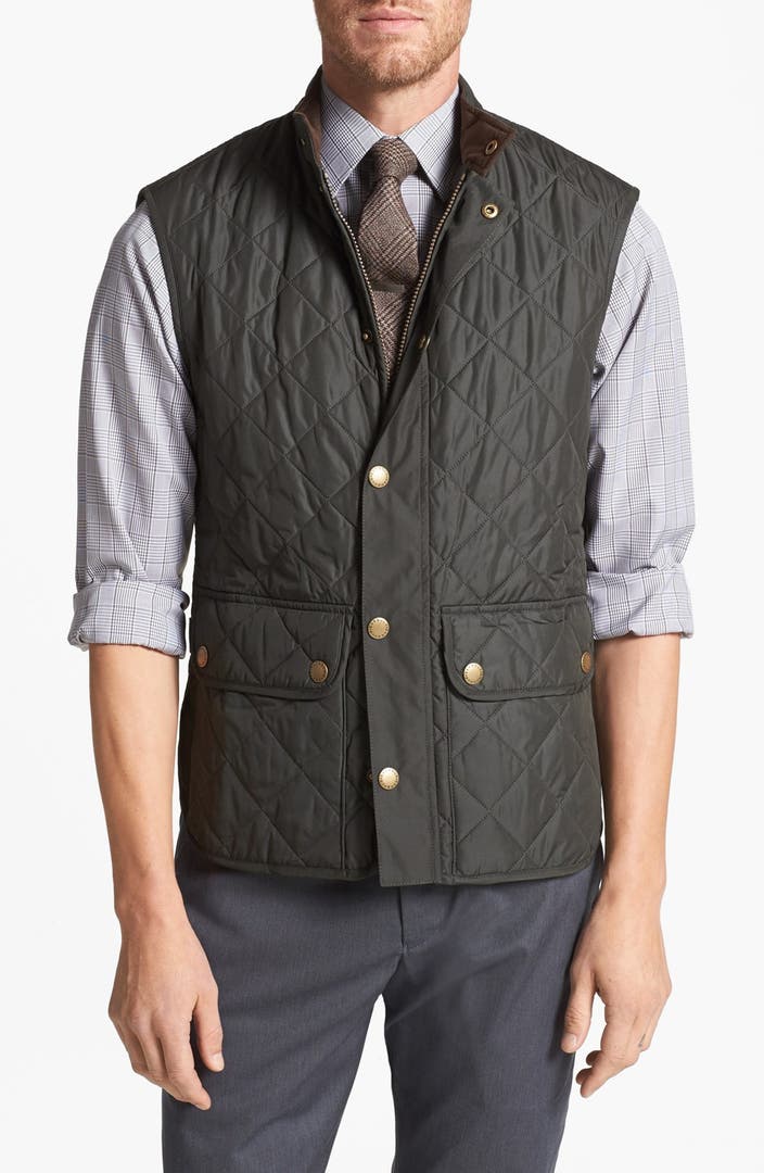 Barbour 'Lowerdale' Trim Fit Quilted Vest | Nordstrom