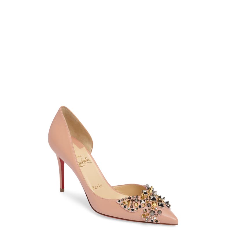 Christian Louboutin Farfaclou Half d'Orsay Pump | Nordstrom