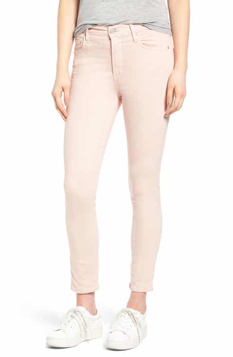 Pink Skinny Jeans for Women | Nordstrom