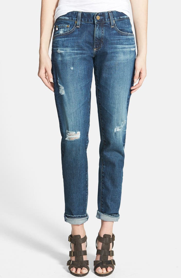 AG 'The Nikki' Relaxed Skinny Jeans (10 Year Dry Wood) | Nordstrom