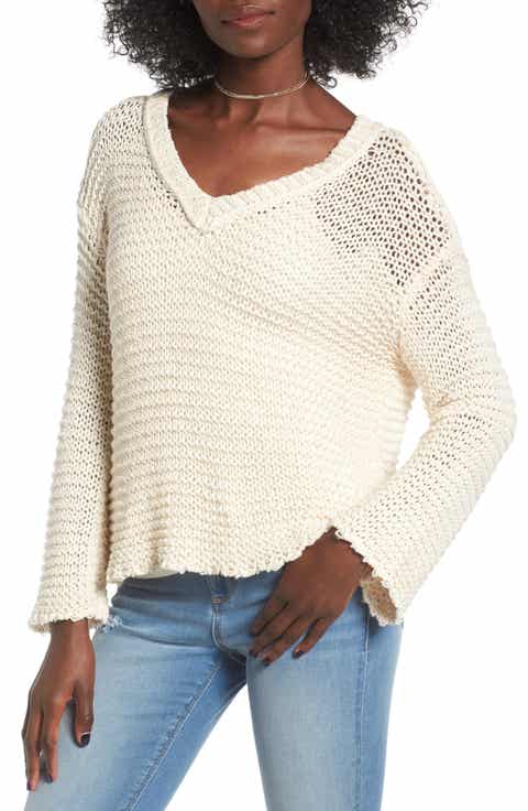 Cotton Blend Sweaters & Sweatshirts, Cowl Necks, Cable Knits | Nordstrom