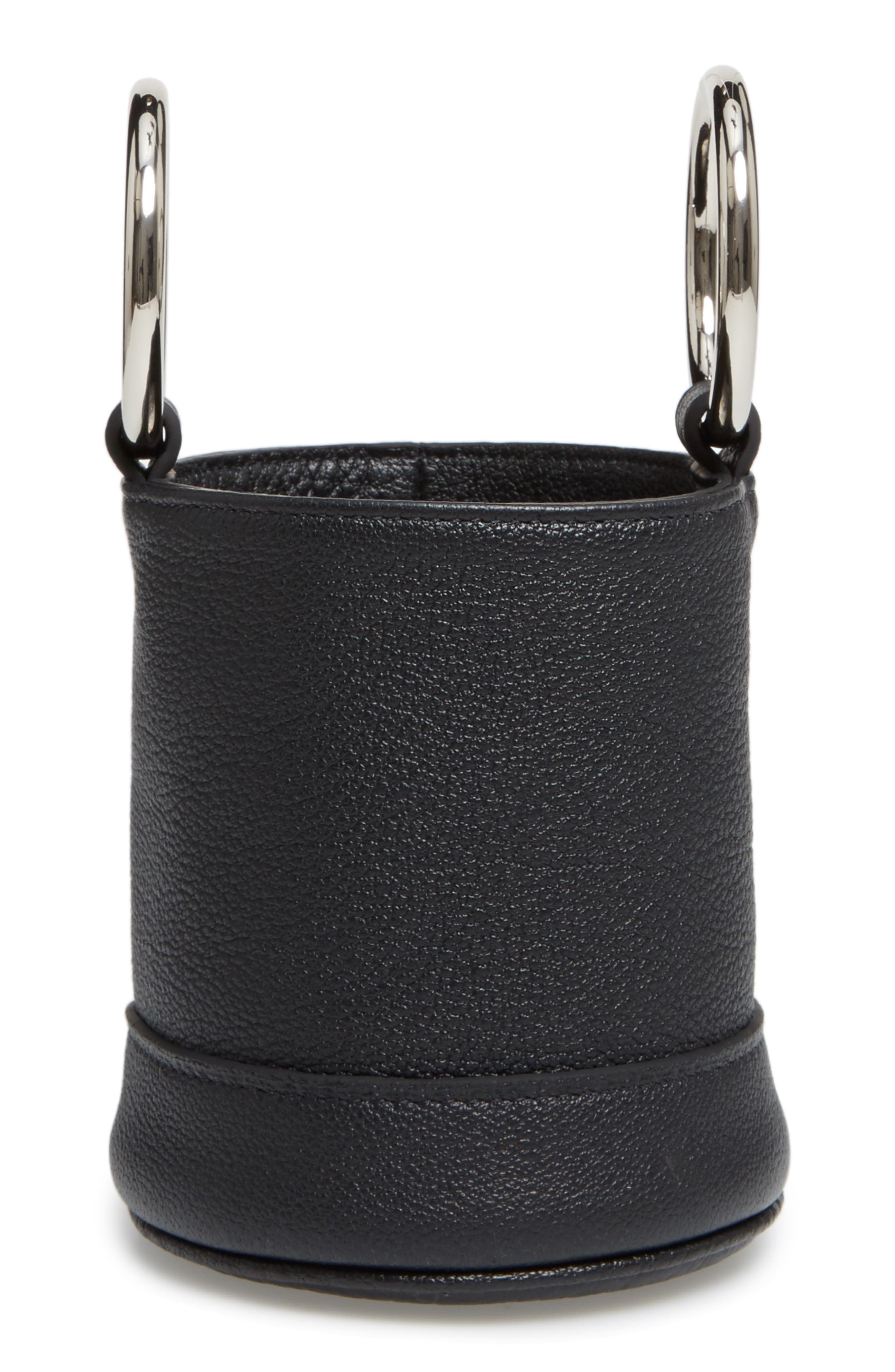 SIMON MILLER Bonsai Pebbled Leather Bucket Bag - Black | ModeSens