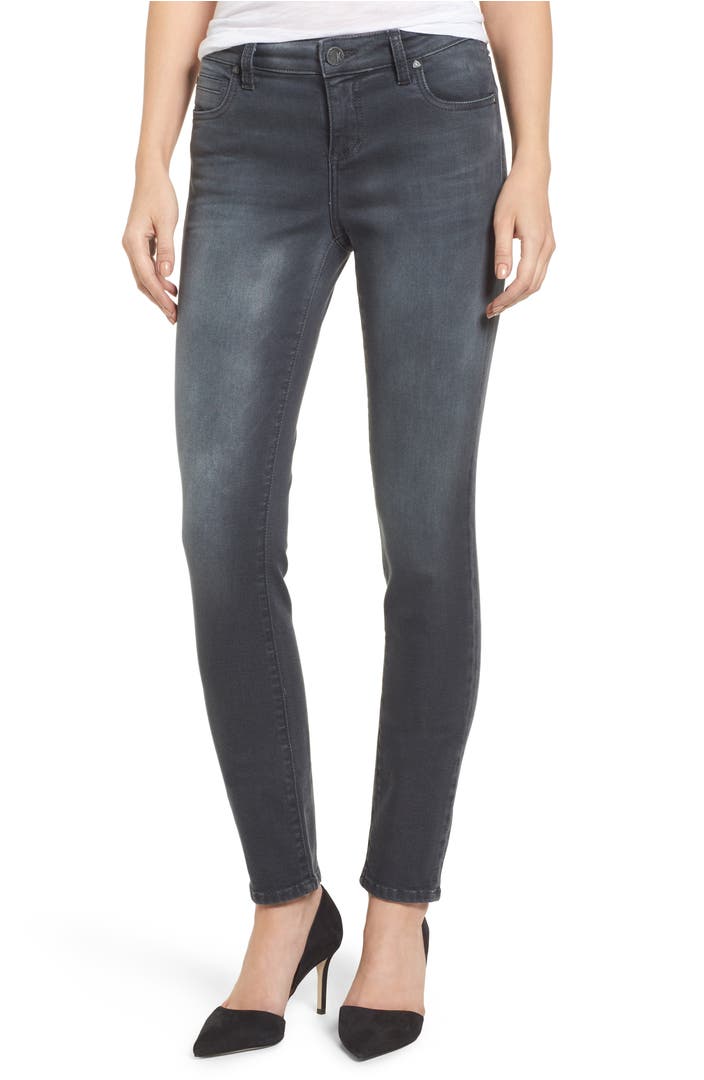 KUT from the Kloth Mia Toothpick Skinny Jeans (Model) | Nordstrom