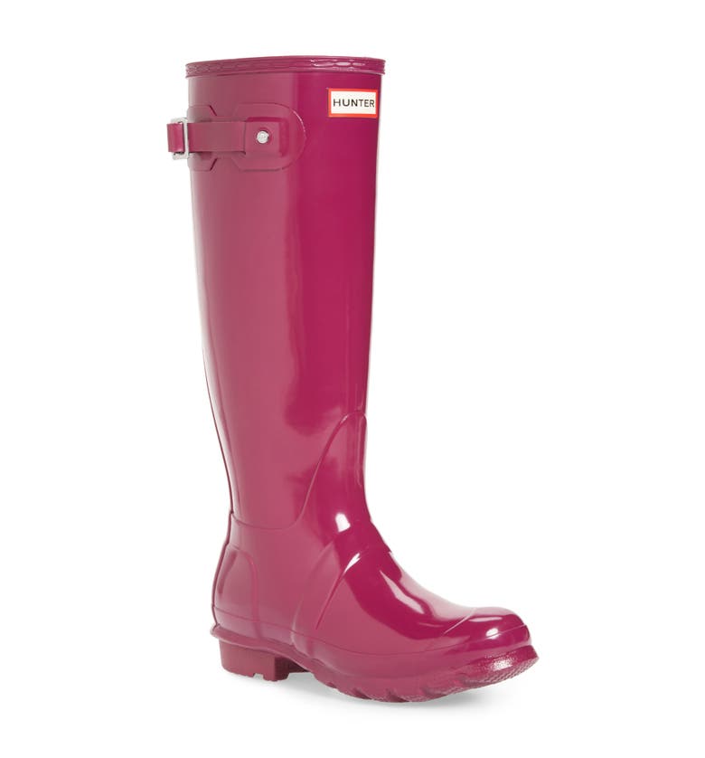 Original High Gloss Boot, Main, color, Violet/ Violet