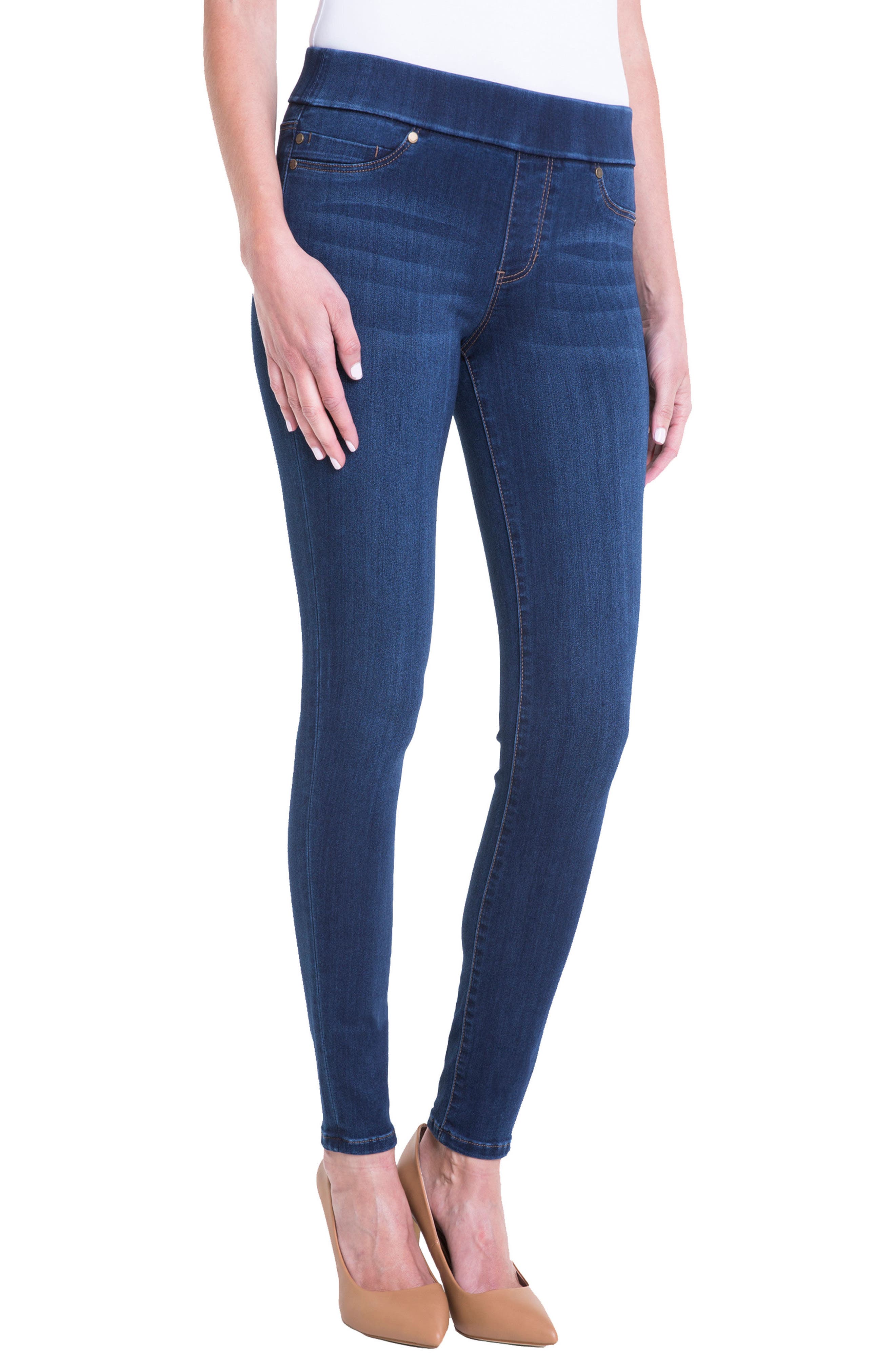 liverpool high rise ankle jeans