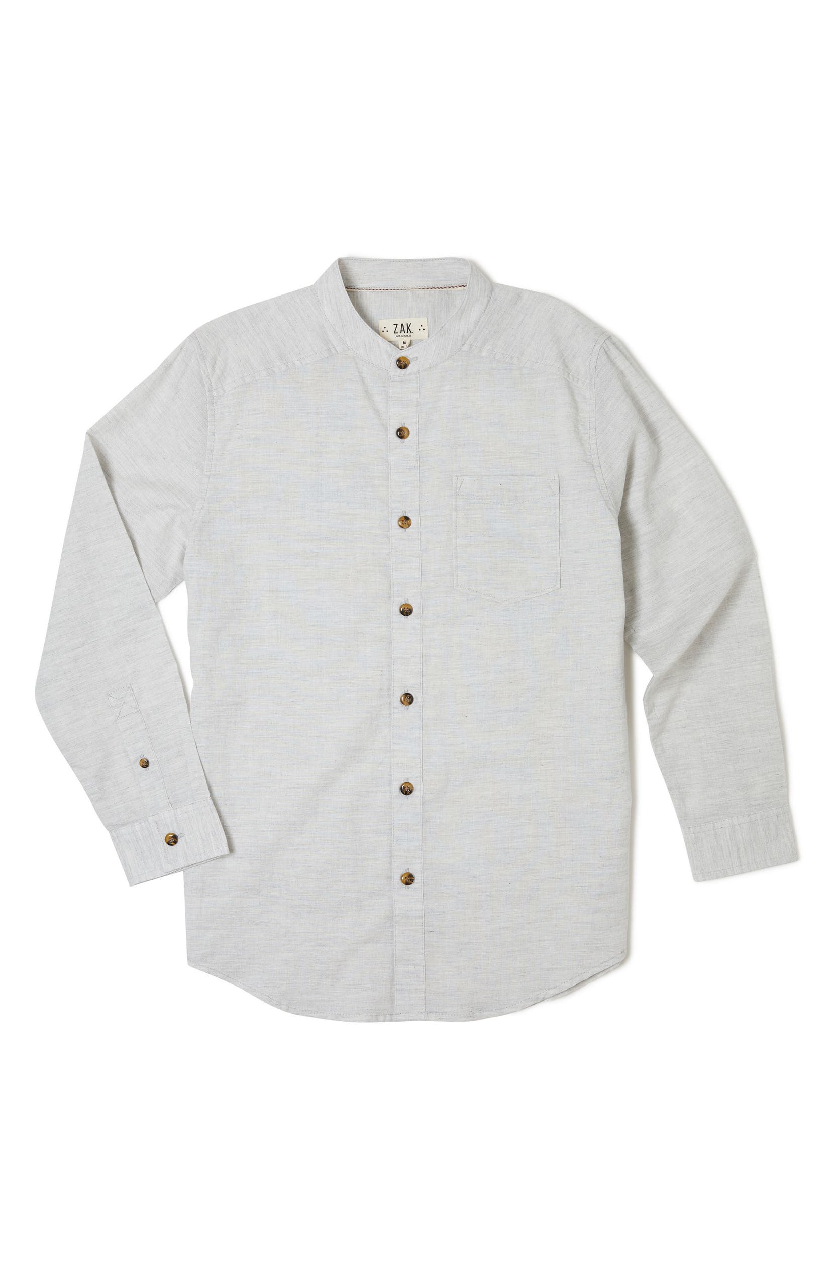 Rancho Long Sleeve Shirt, Main, color, Grey