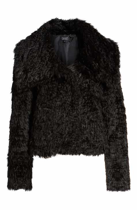 Women's Black Fur Coats & Faux-Fur Coats | Nordstrom