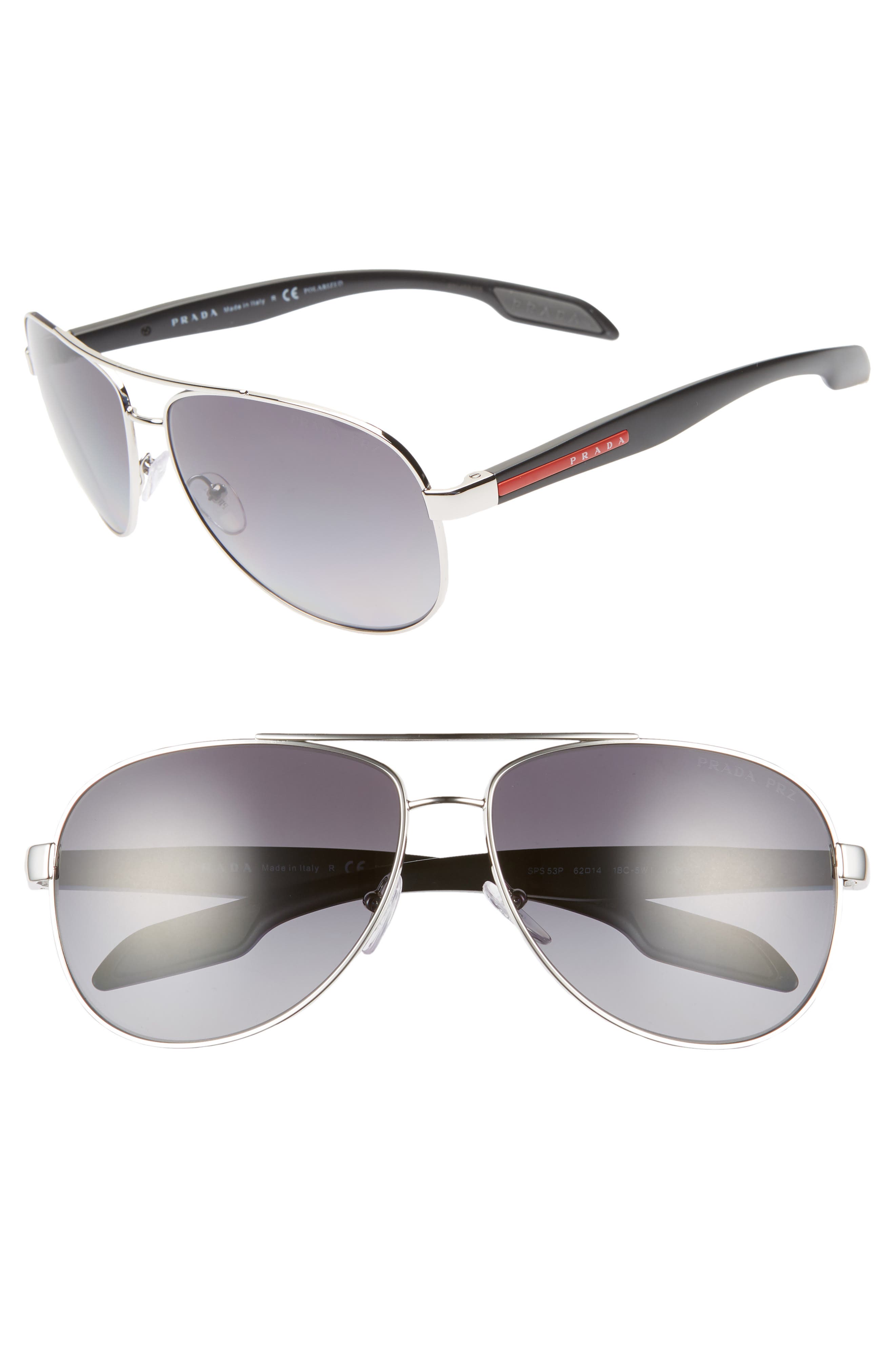 prada women's aviator sunglasses