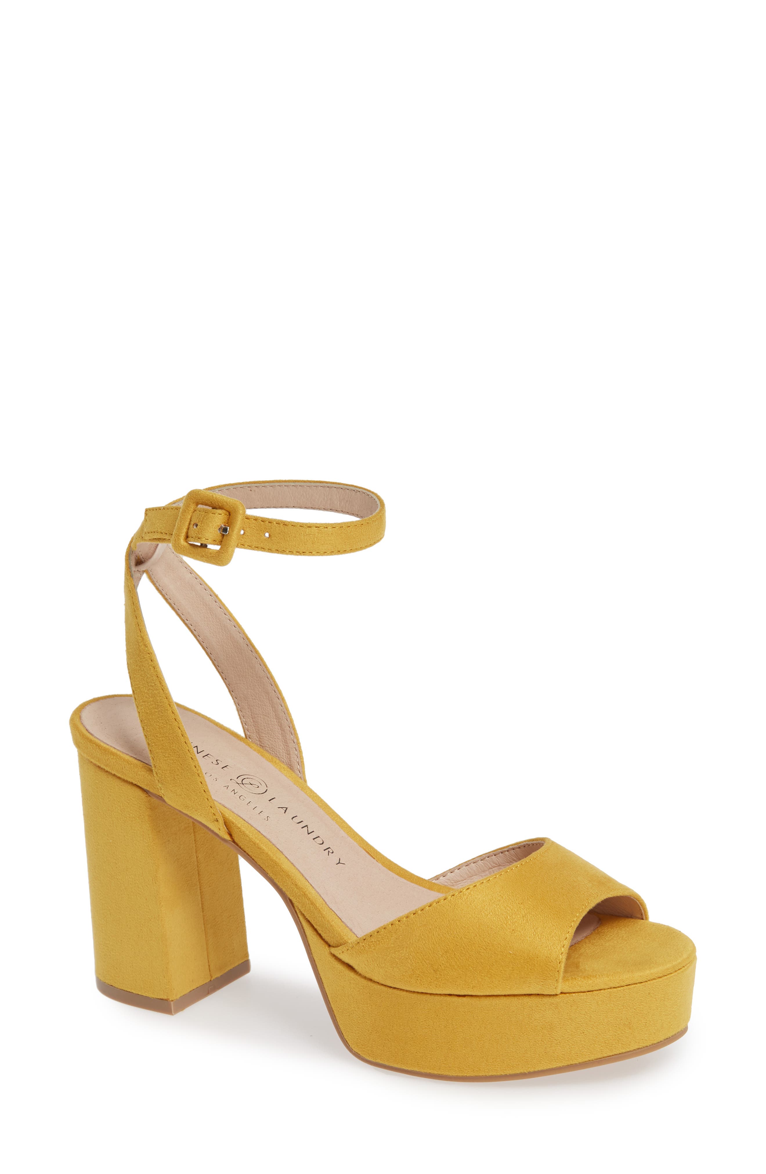 nordstrom yellow heels