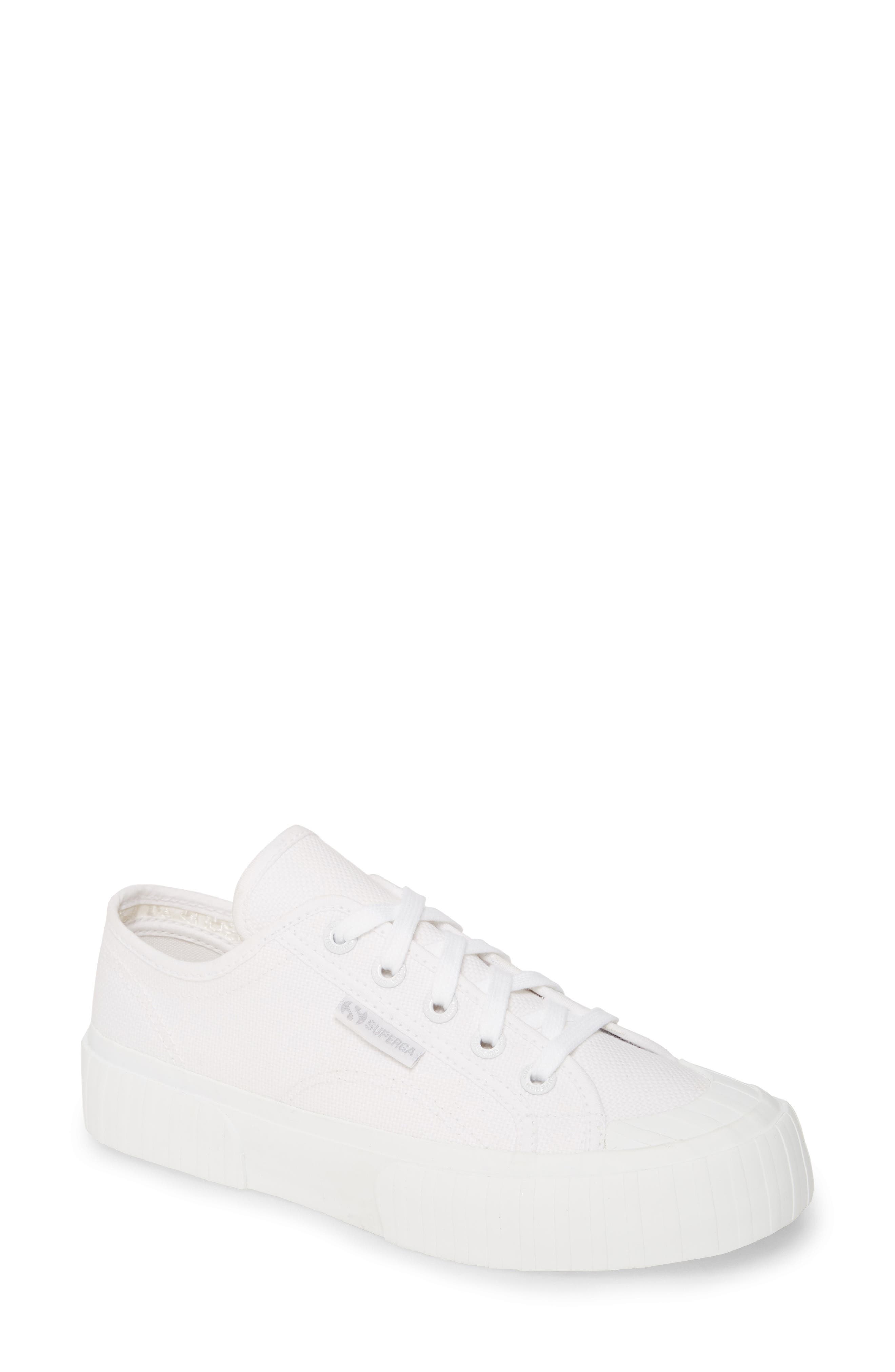 black and white superga platform