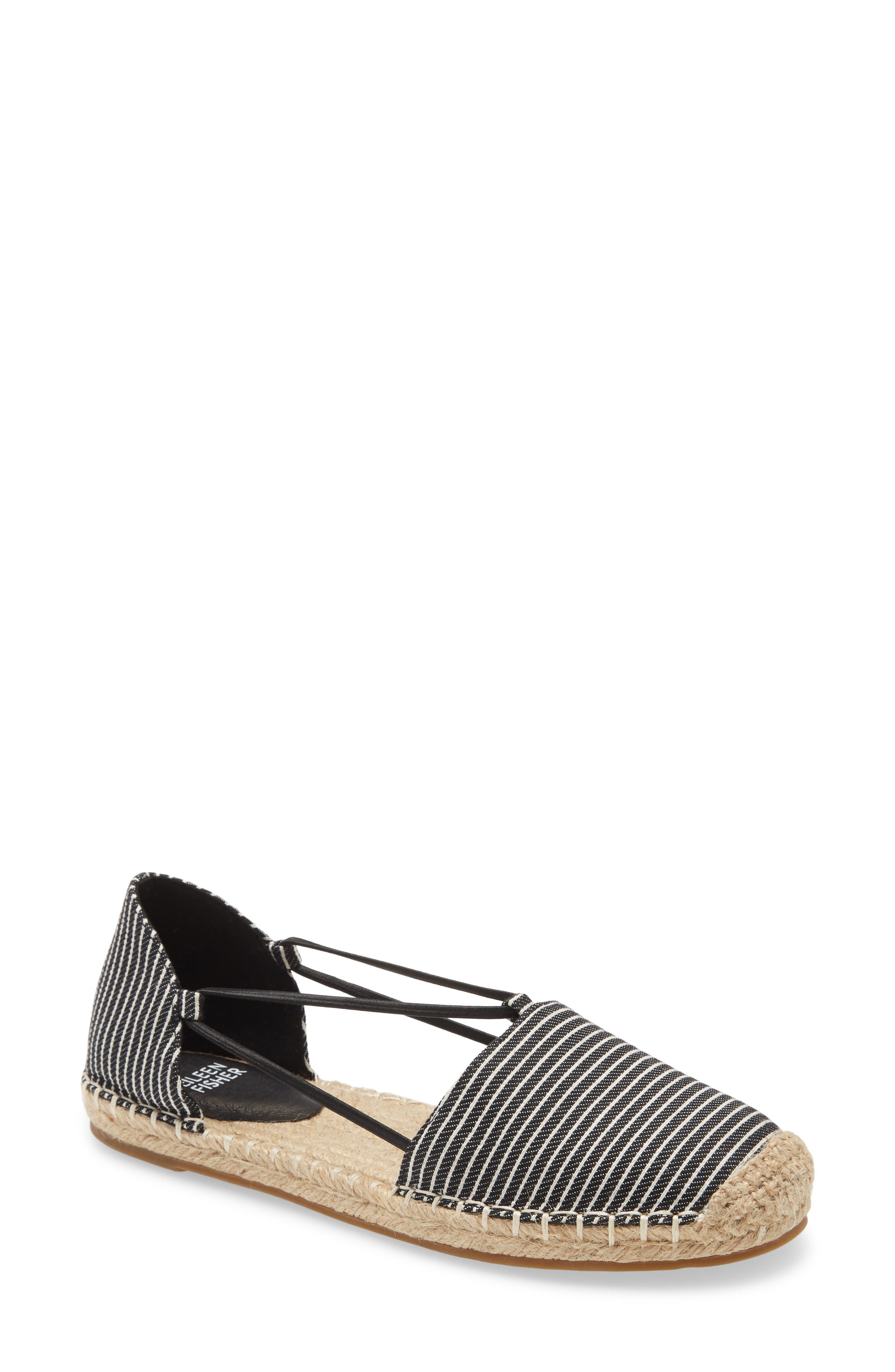 eileen fisher lace espadrille