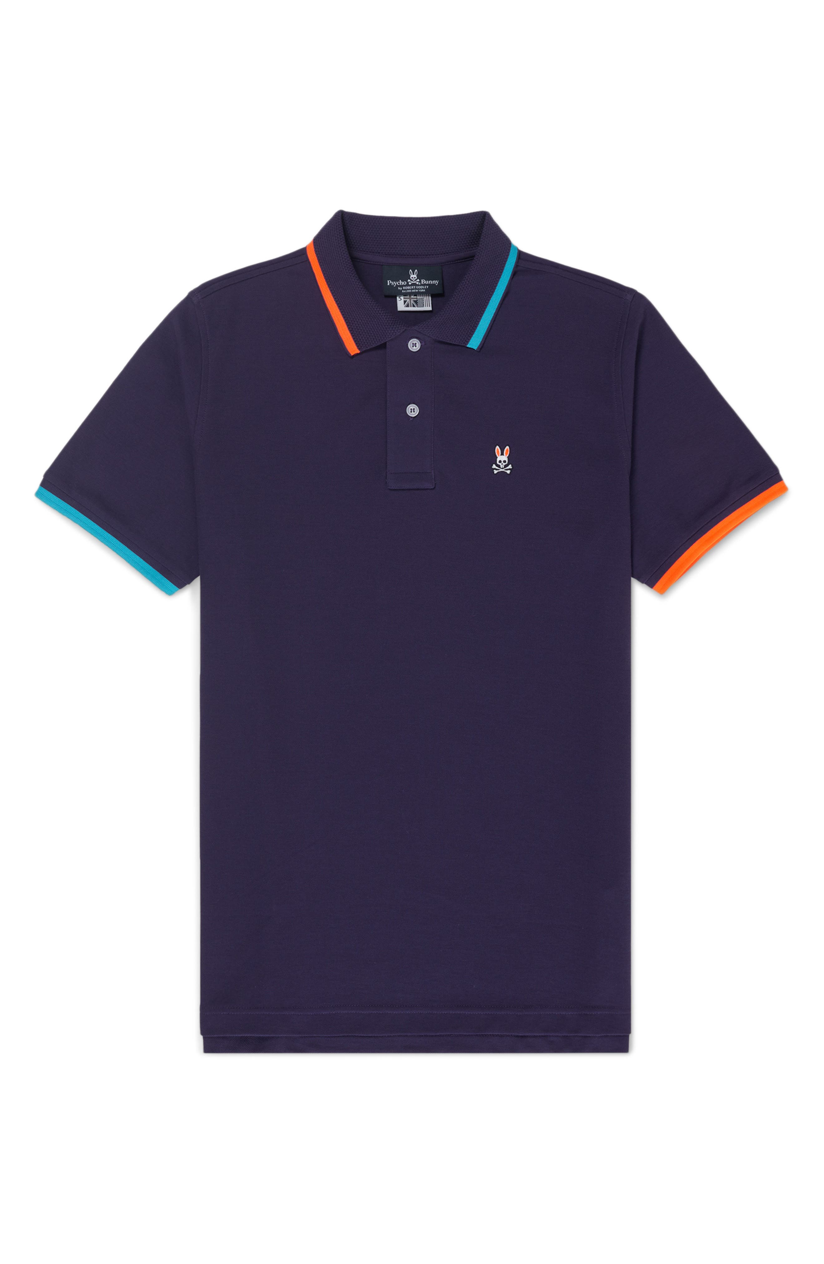 C-JOY M-Logo Mens Modern Fit Short Sleeve Polo Shirt Tee