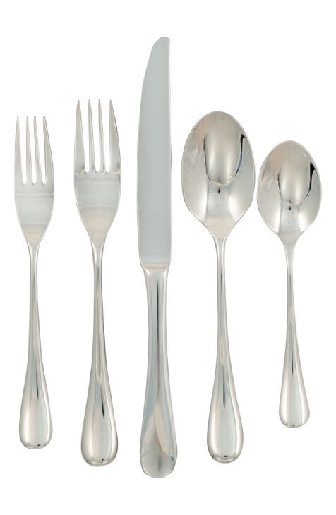 Featured image of post Black Flatware Service For 8 / Herdmar has manufactured high quality flatware since 1911 in guimares, portugal, home of that country&#039;s fine.