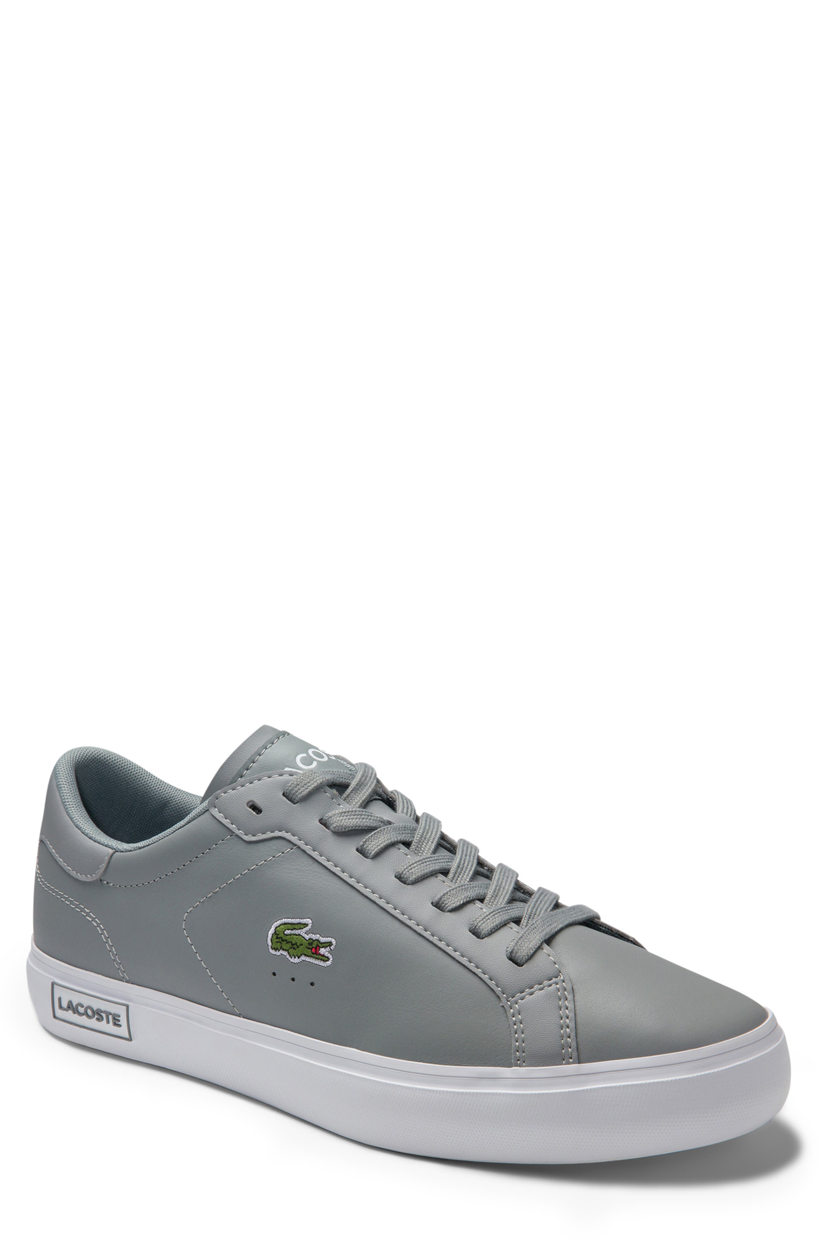 lacoste sneakers grey