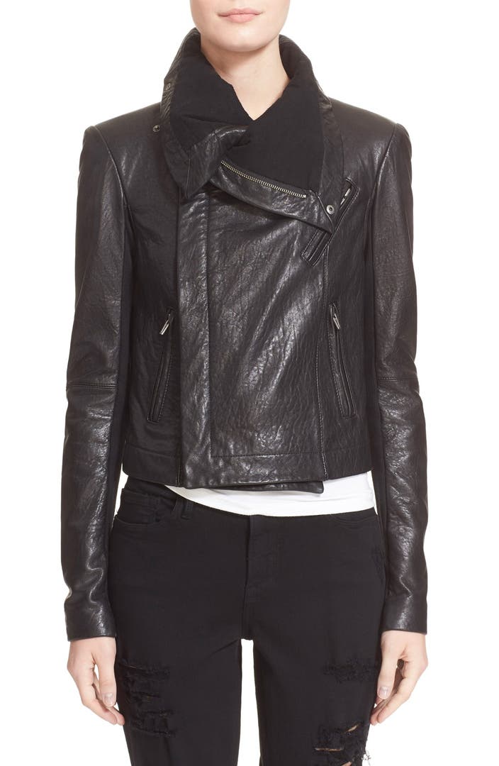 Veda 'Max Classic' Leather Jacket | Nordstrom