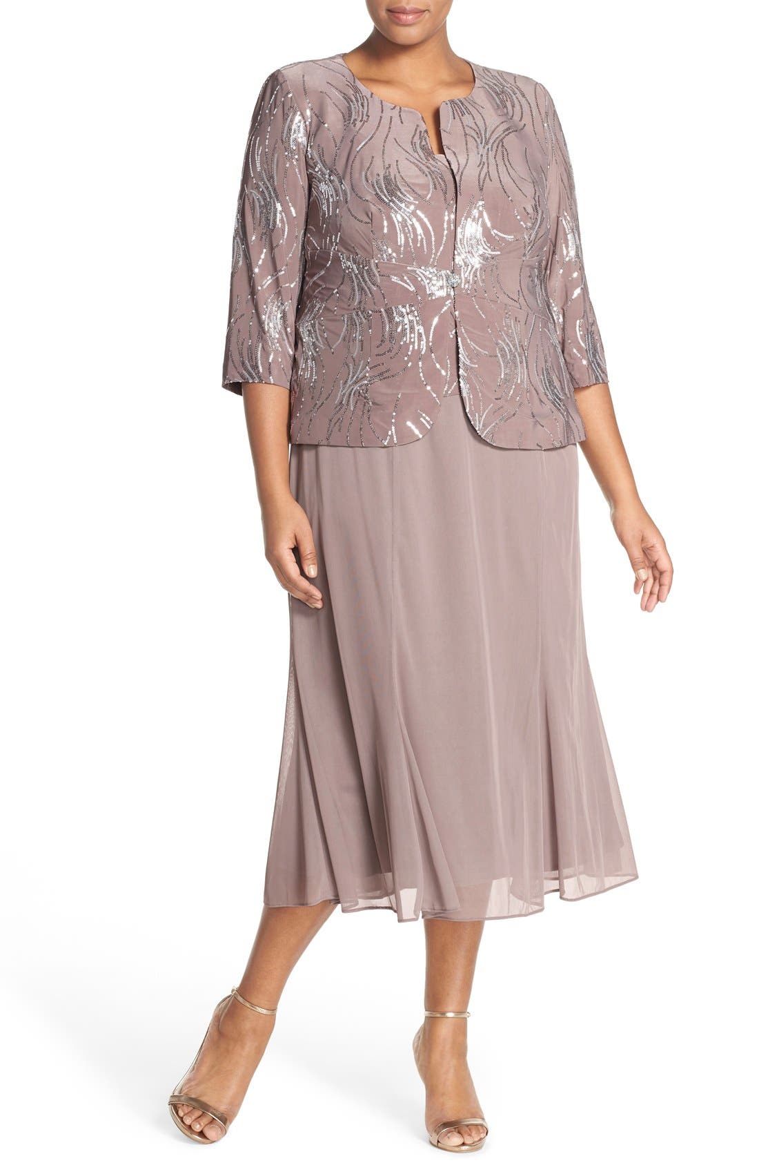 blush mother of the bride dresses plus size