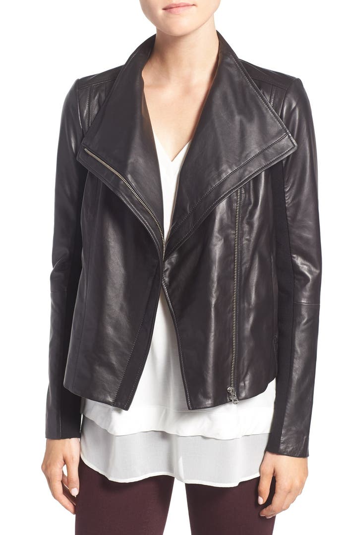 Trouvé Leather Moto Jacket | Nordstrom